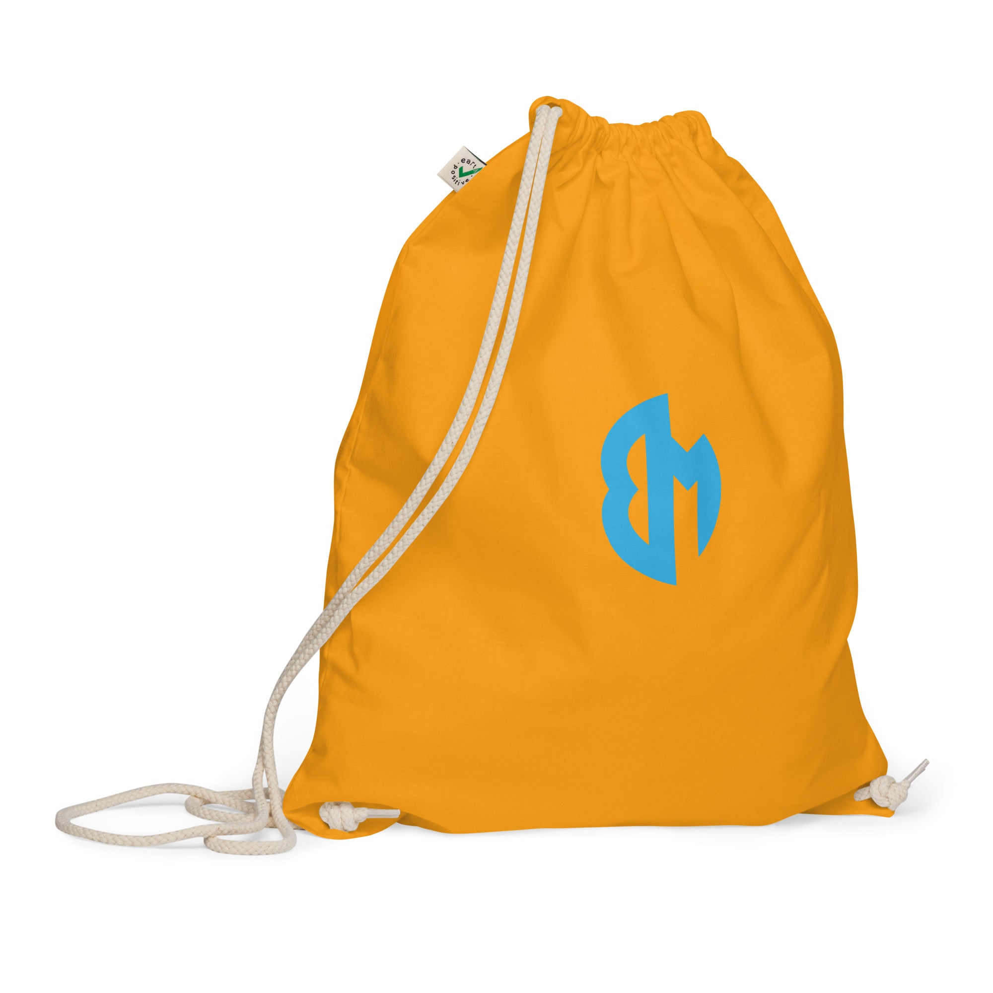 Organic cotton drawstring bag