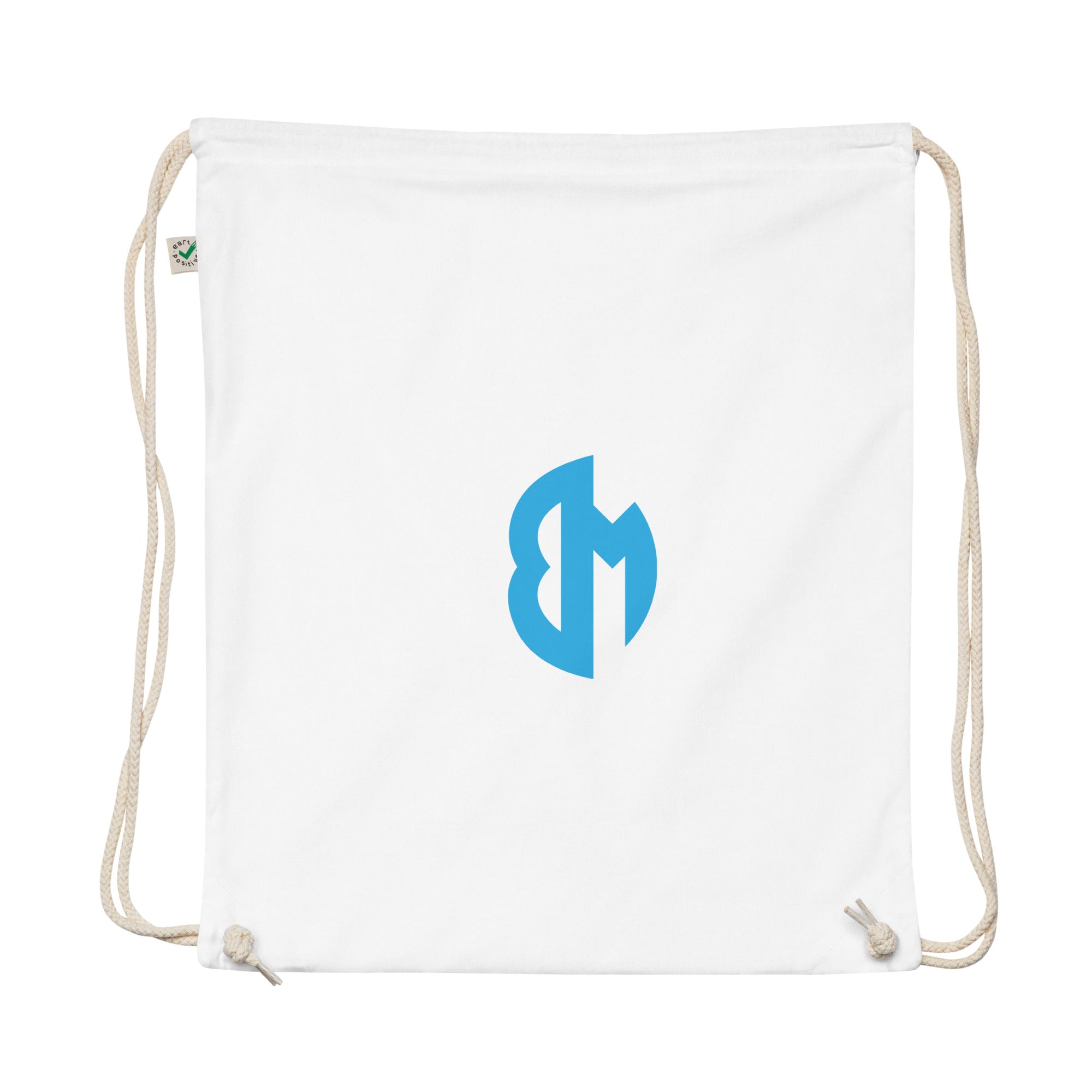 Organic cotton drawstring bag