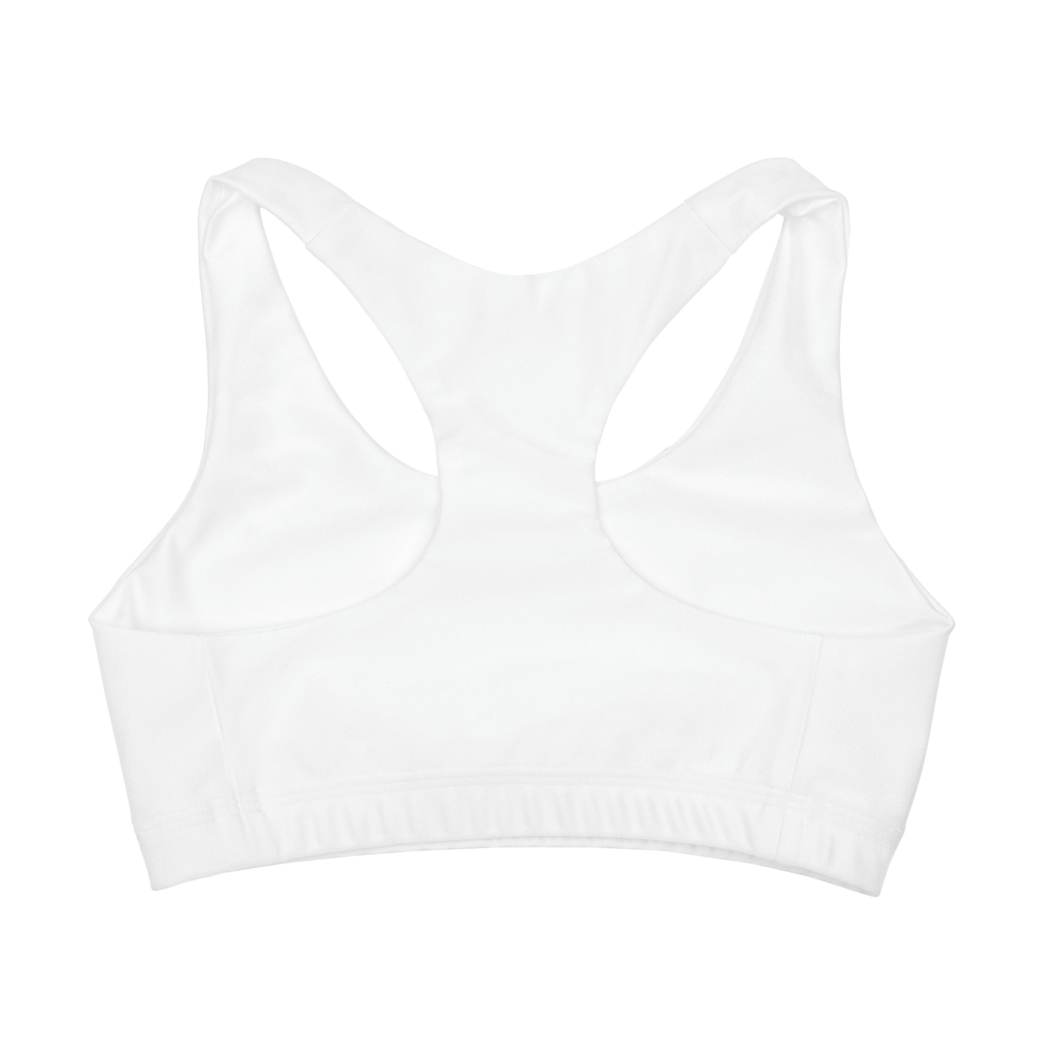 Girls' Double Lined Seamless Sports Bra (AOP)