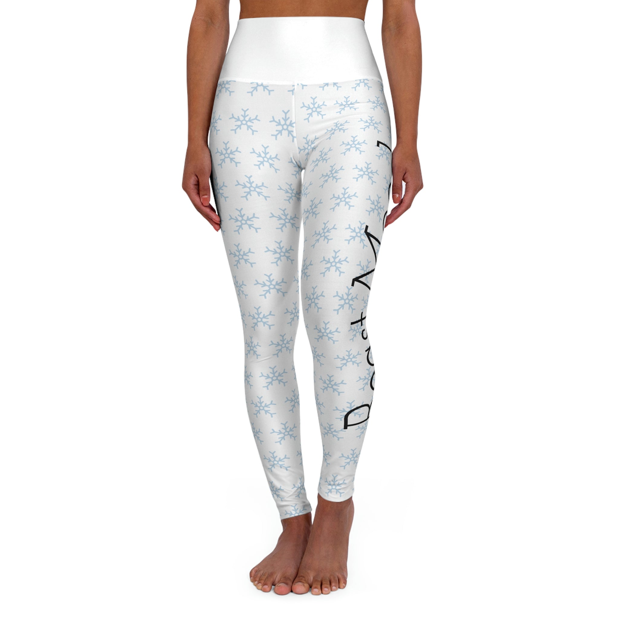 High Waisted Yoga Leggings (AOP)