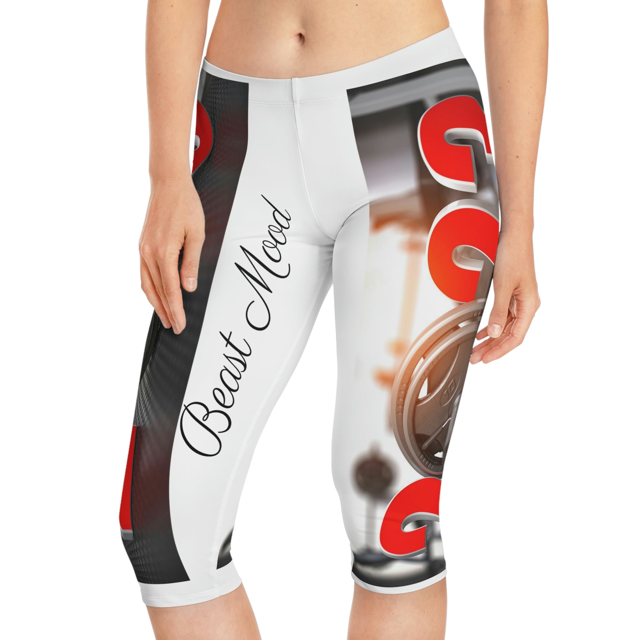 Women's Capri Leggings (AOP)