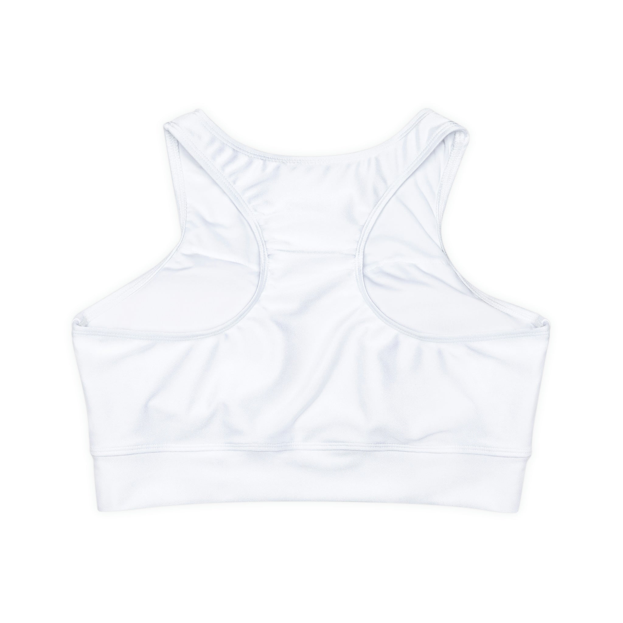 Fully Lined, Padded Sports Bra (AOP)