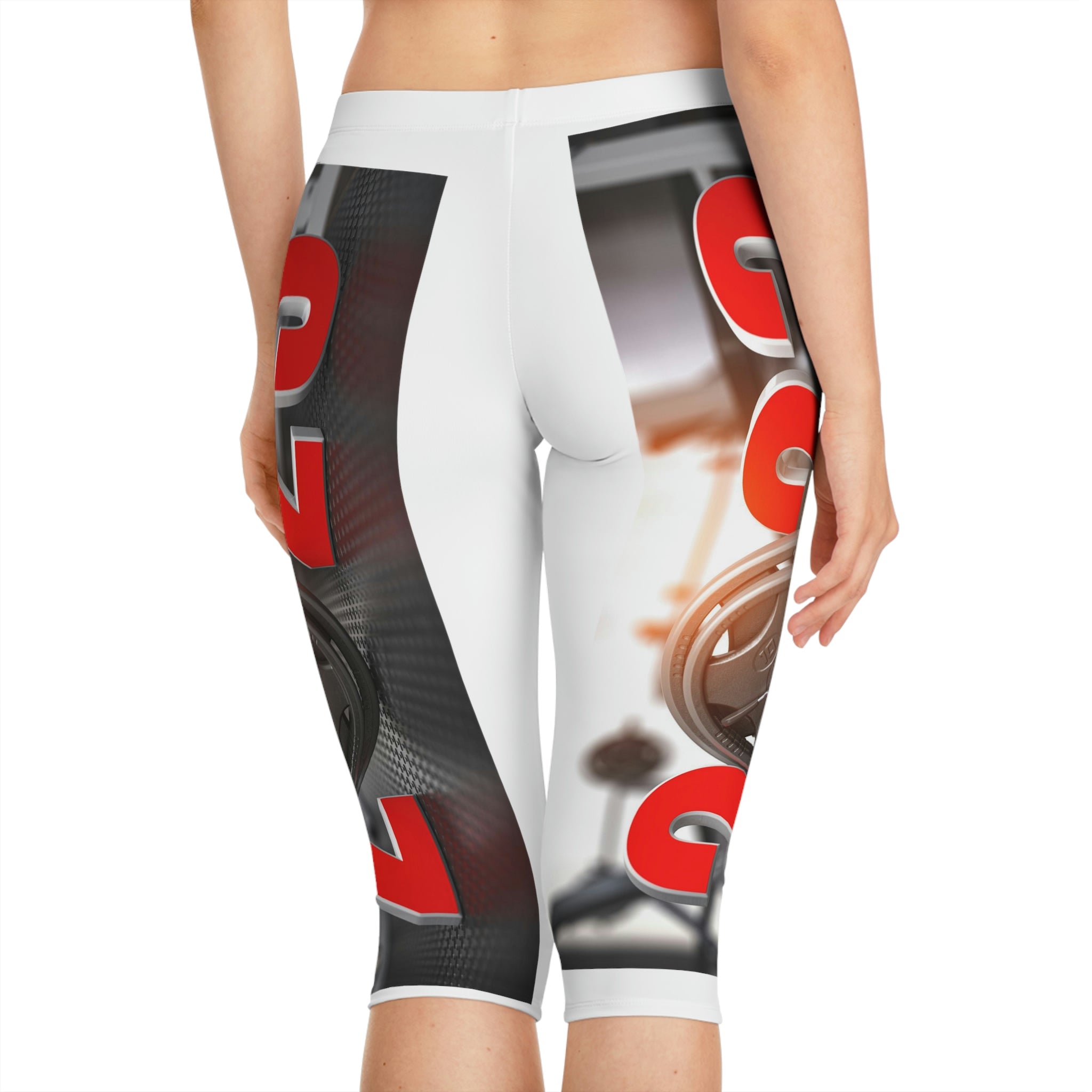 Women's Capri Leggings (AOP)